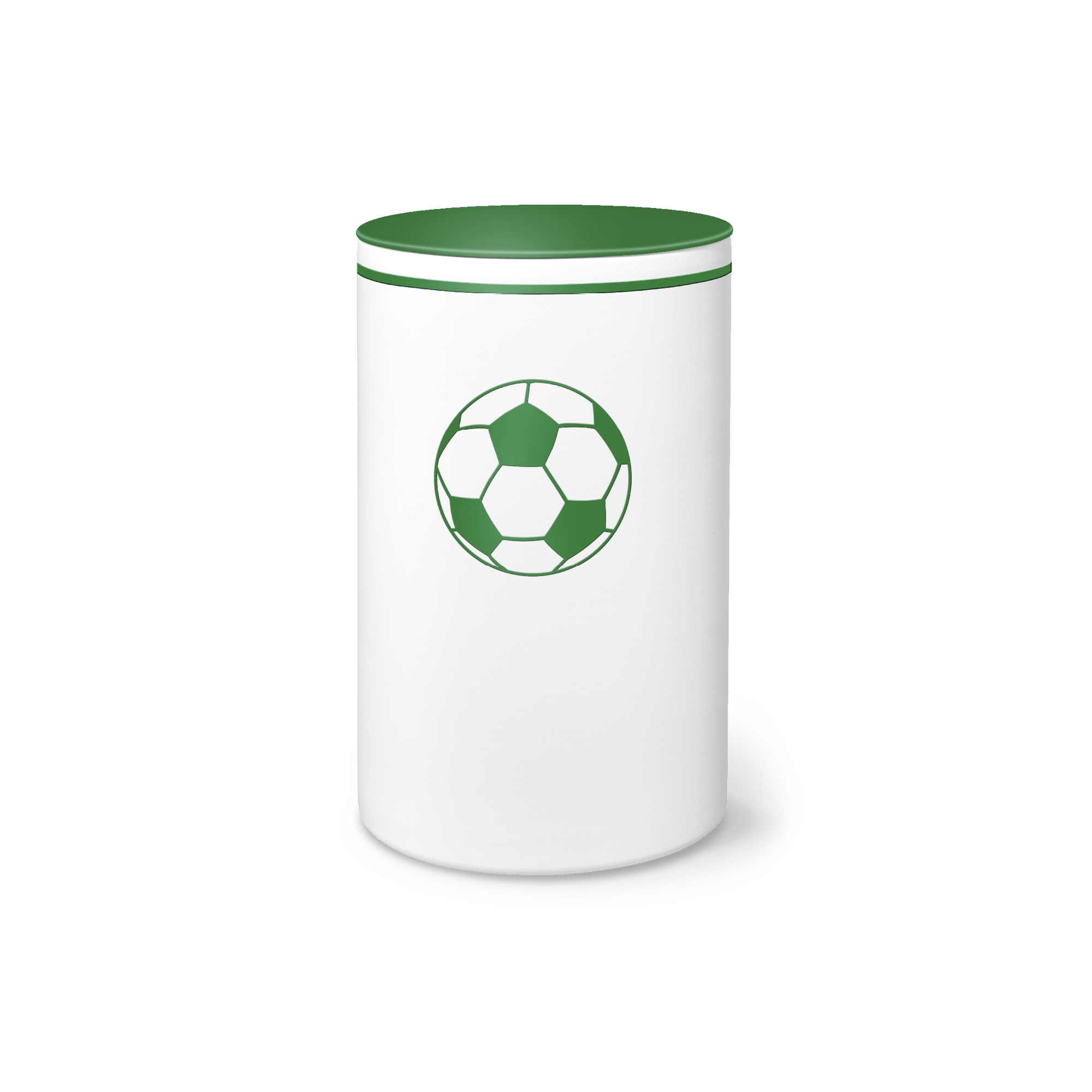 Urne 37061 FUßBALL RONDO grün-weiß