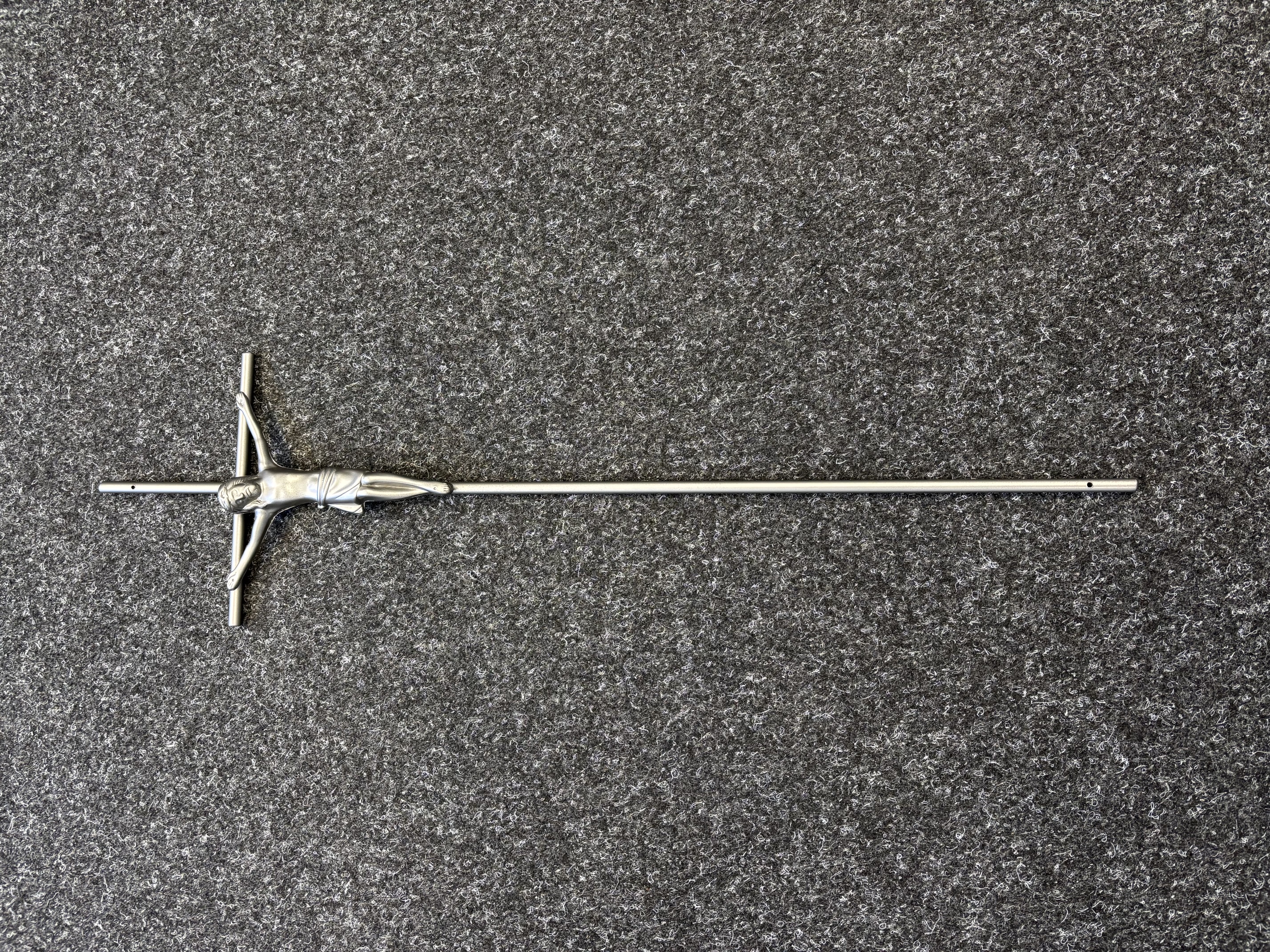 Sargkreuz 101 zinnf. mit Körper