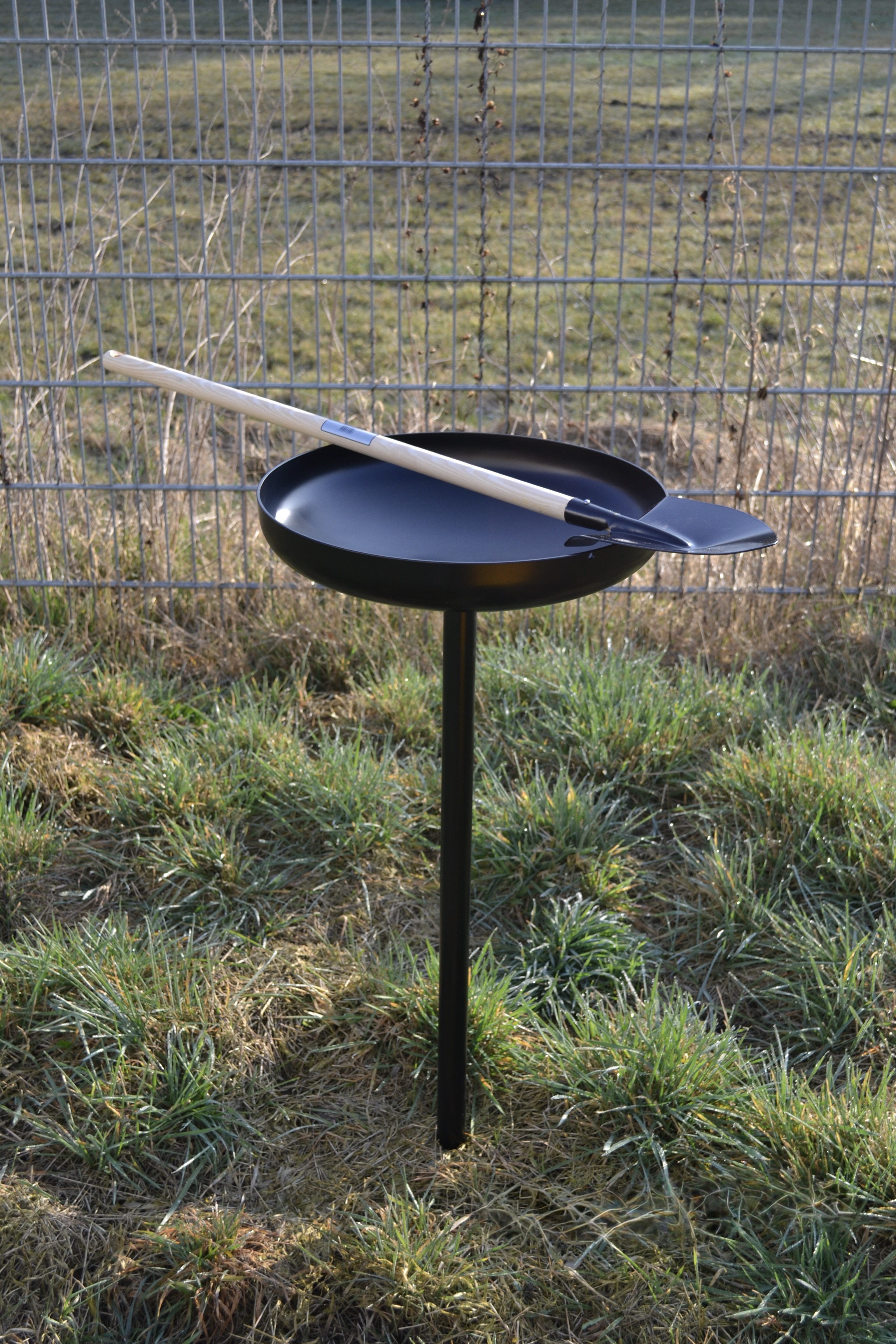 Sandschale 100cm schwarz, mit Spitze Sandschale 100cm schwarz, mit Spitze