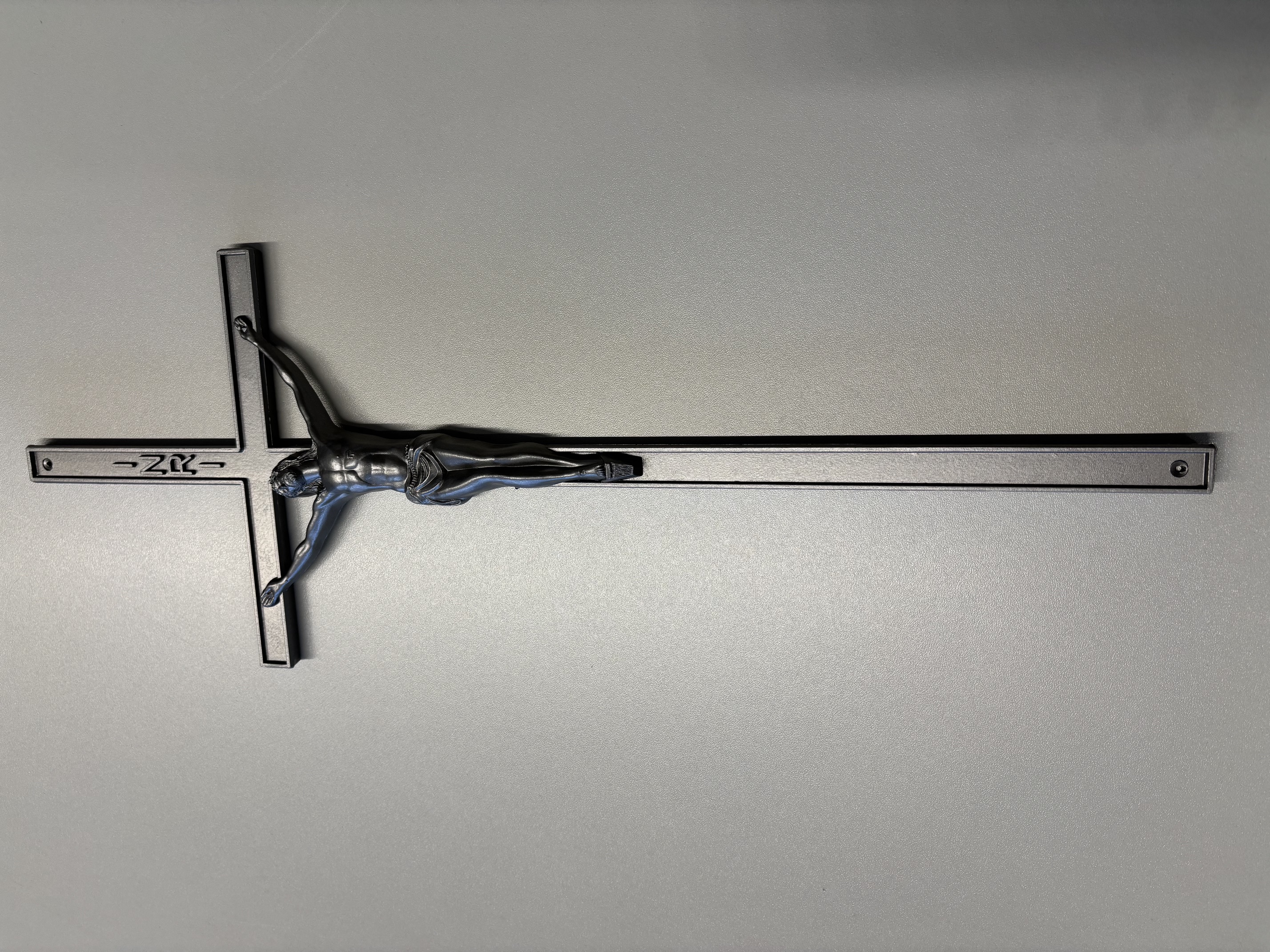 Sargkreuz 226 zinnf. mit Körper