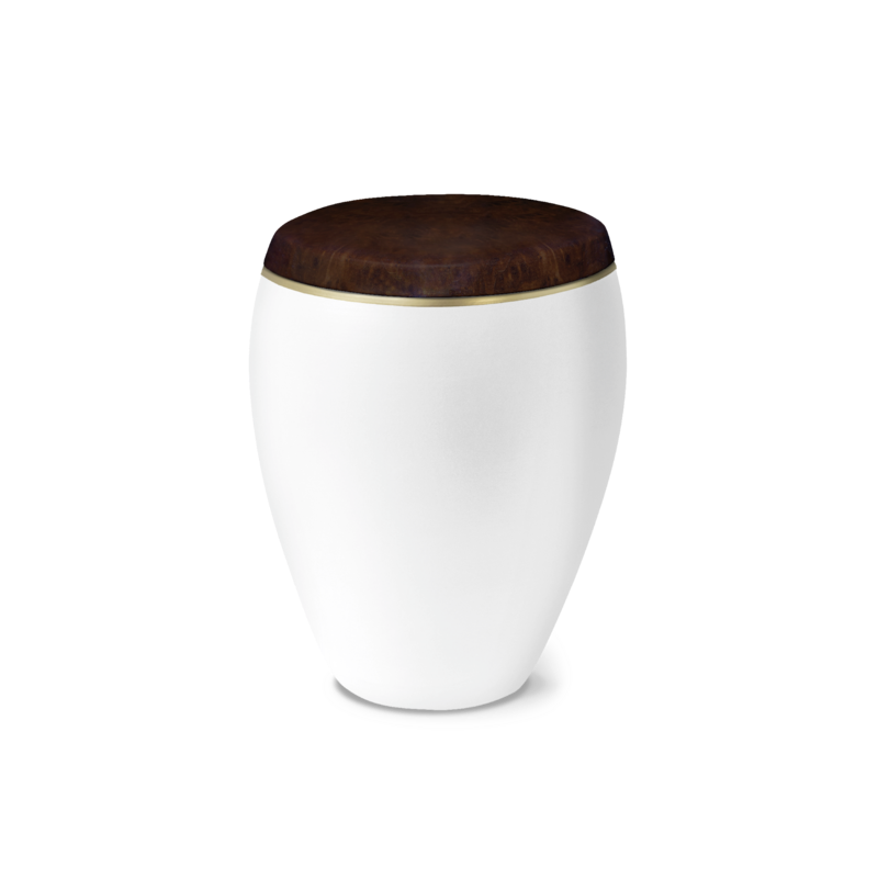 Urne 38628 PRESTIGE OMEGA weiß mahagoni Urne 38628 PRESTIGE OMEGA weiß mahagoni
